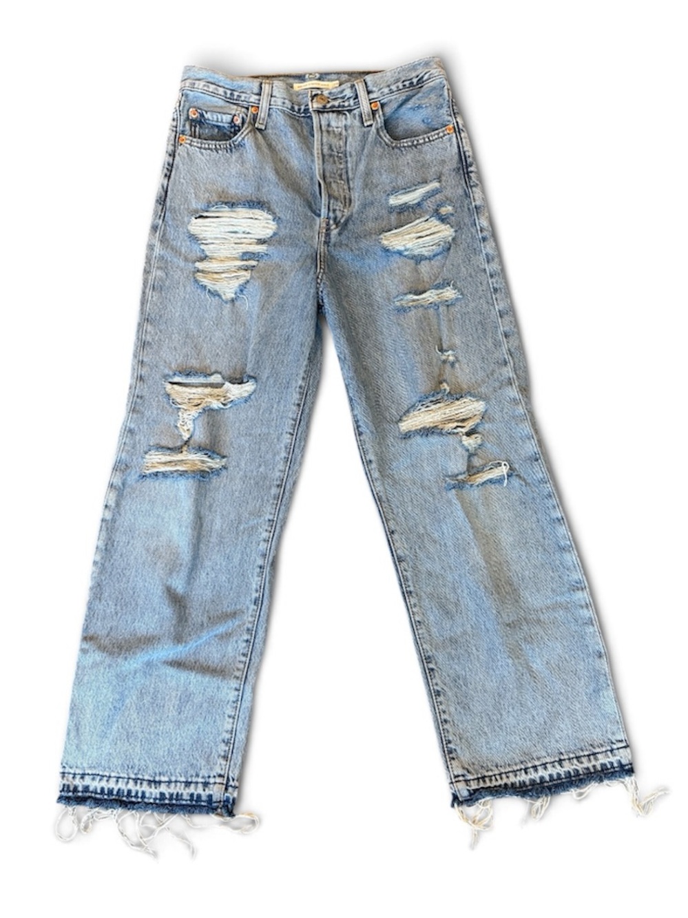 Levi’s | EUC Ribcage Straight Ankle Jeans